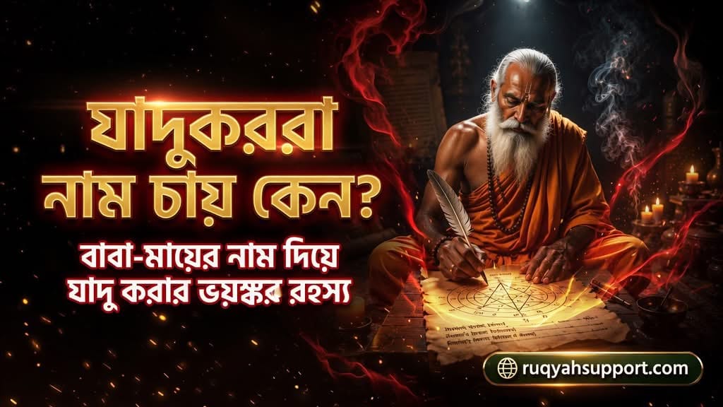 Why Do Black Magicians Ask for Your Name and Mother's Name? | যাদুকররা নাম ও মায়ের নাম কেন জানতে চায়? Black Magic, Sihr ও Ruqyah Guide
